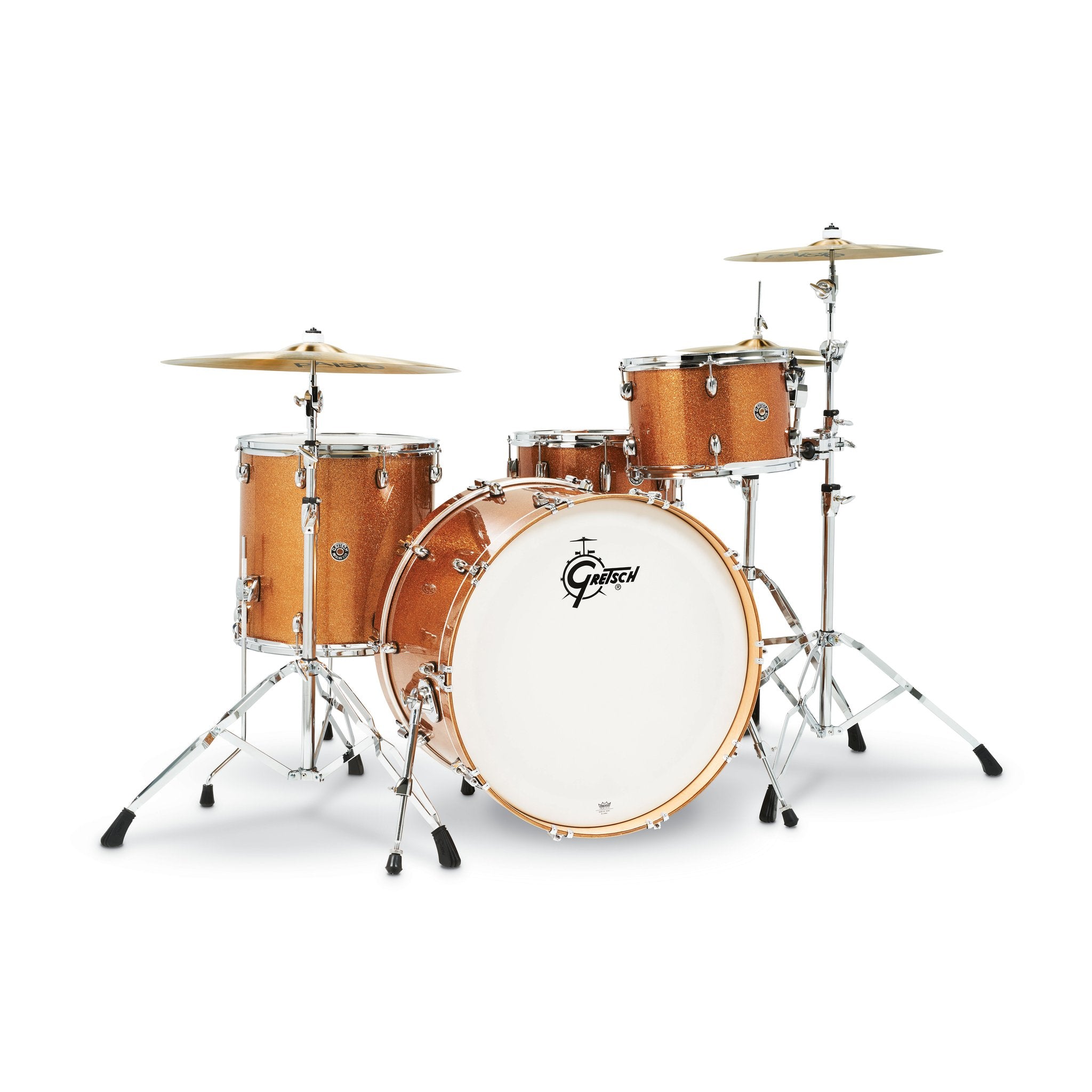 Gretsch Catalina Club 4pc Shell Pack - Bronze Sparkle 9x13, 16x16, 14x24, 6.5x14 ct1-r444c-bs