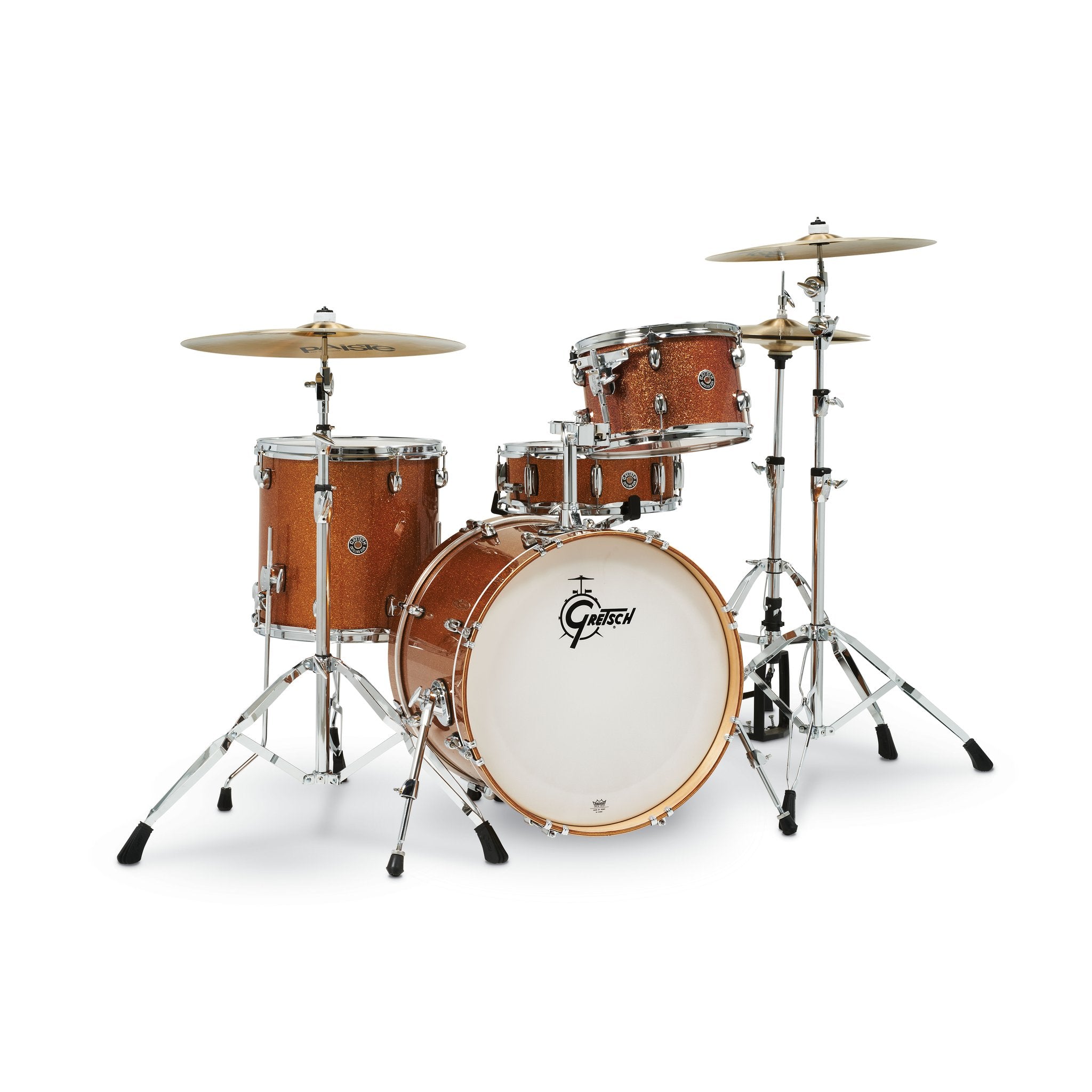 Gretsch Catalina Club Classic 4 Piece Shell Pack with 20" Bass - Bronze Sparkle ct1-j404-bs