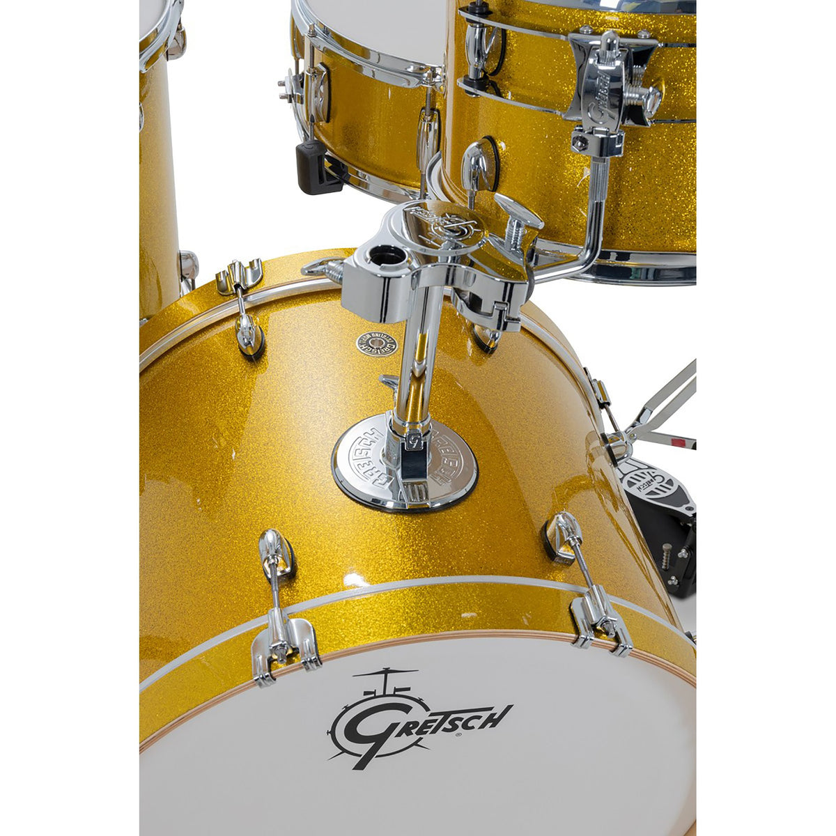 Gretsch Catalina Maple Drum Set Shell Pack Lemon Sparkle cm2-e624s-ls tom mount