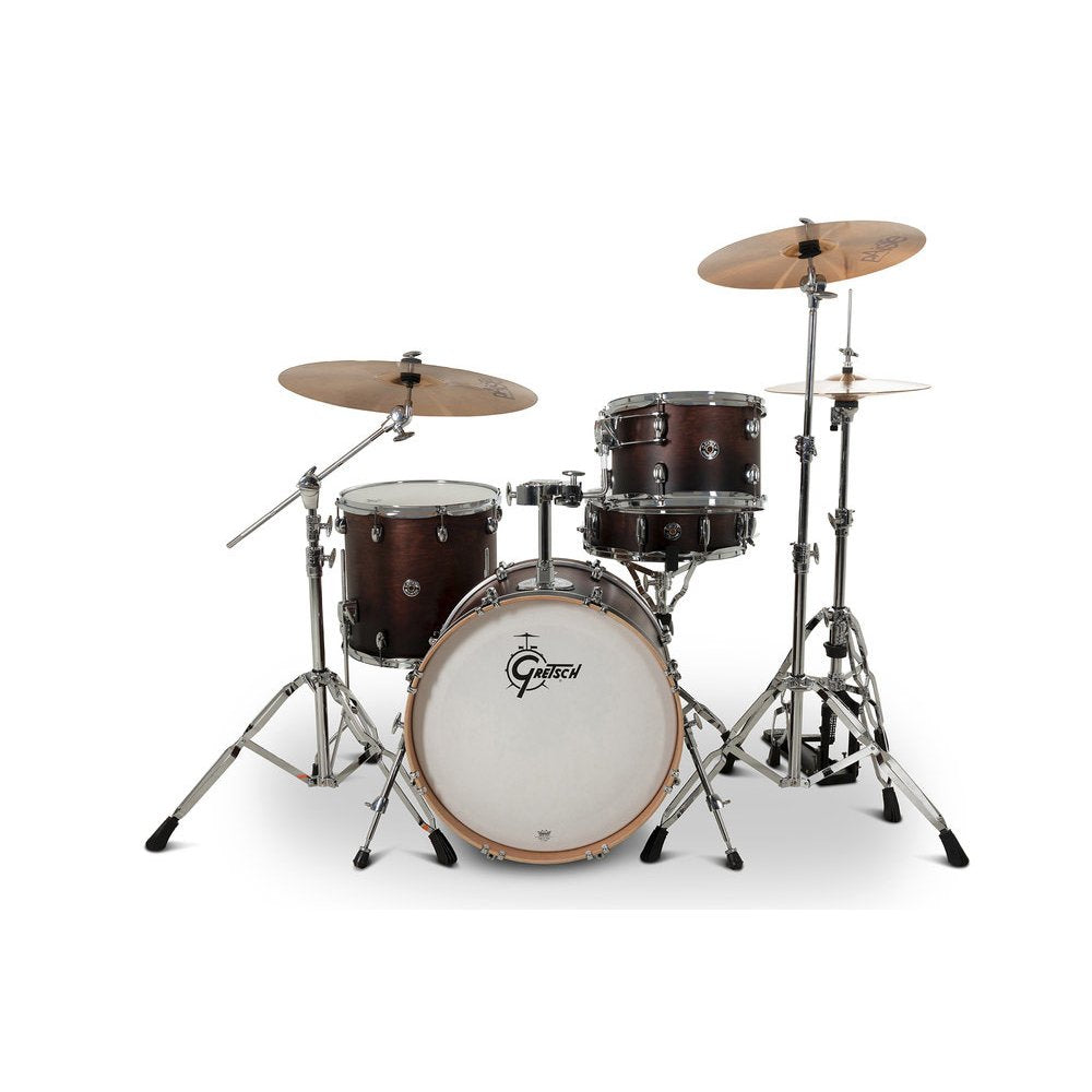 Gretsch Catalina Club CC2 4-Piece Shell Pack with 20" Bass Drum - Satin Antique Fade
