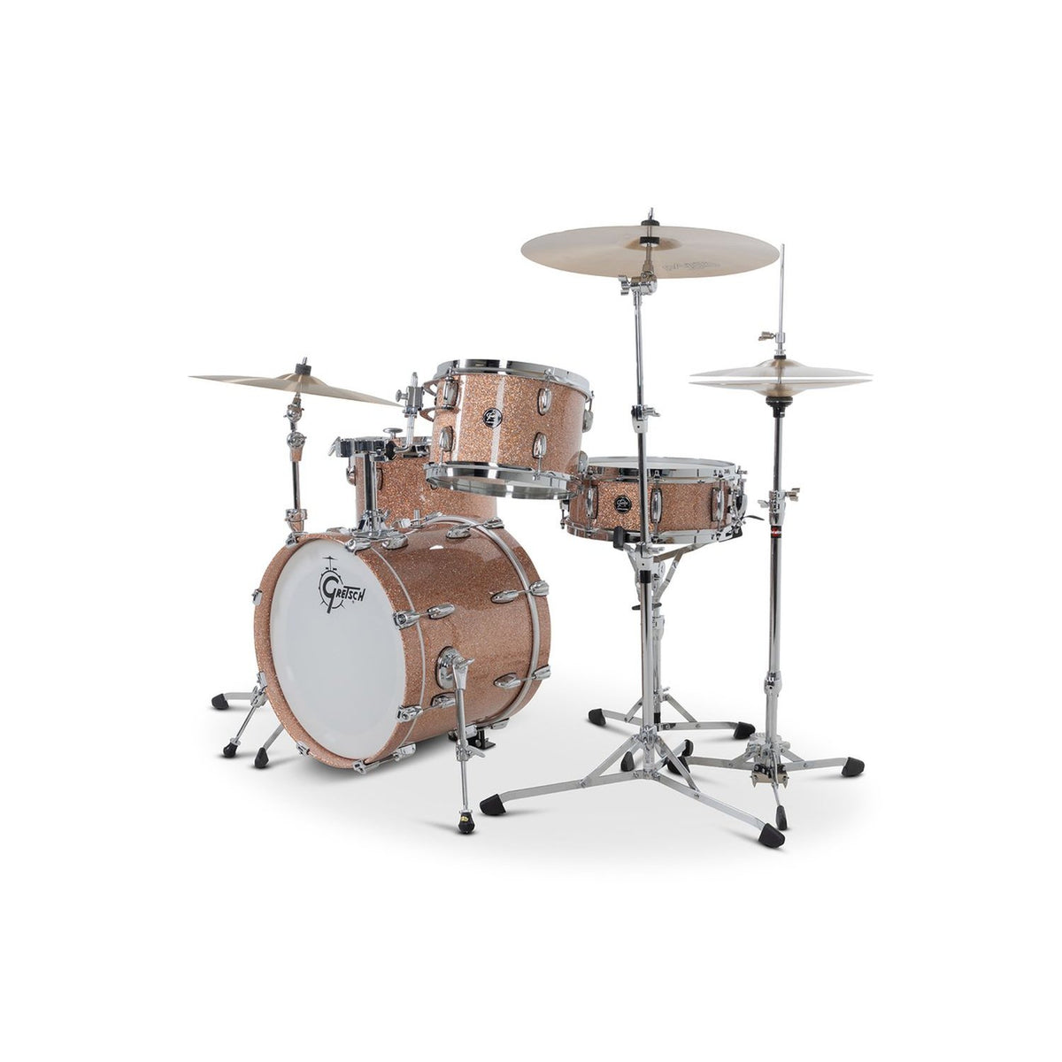 Gretsch Renown 4-piece Maple Drum Set rn2-j484-csp Snare Side