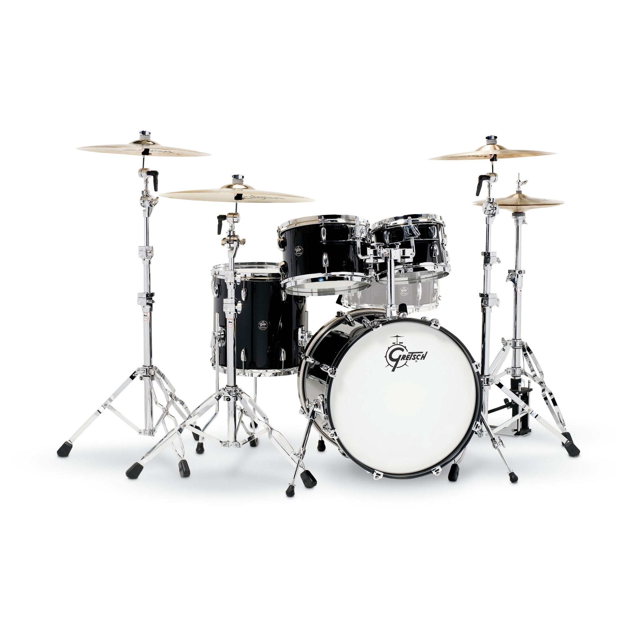 Gretsch Renown Maple 4pc - Piano Black 20/10/12/14 rn2-e604-pb