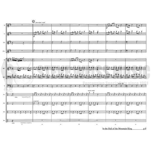 Grieg-In the Hall of the Mountain King arr. Fyffe (SP)-B/V/C/Cro./X/2M/4T/P