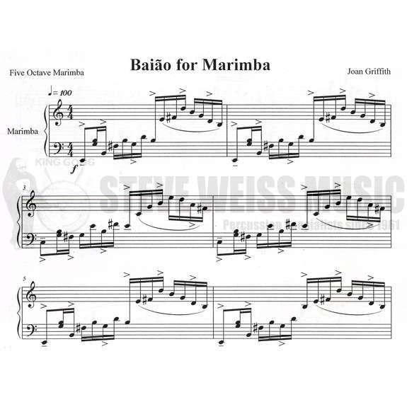 Griffith-Baiao for Marimba-M