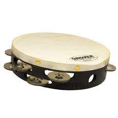 Grover 08" Projection-Plus Double Row Tambourine - German Silver