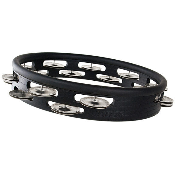 Grover 10" Studio Pro Double Row Headless Tambourine - German Silver