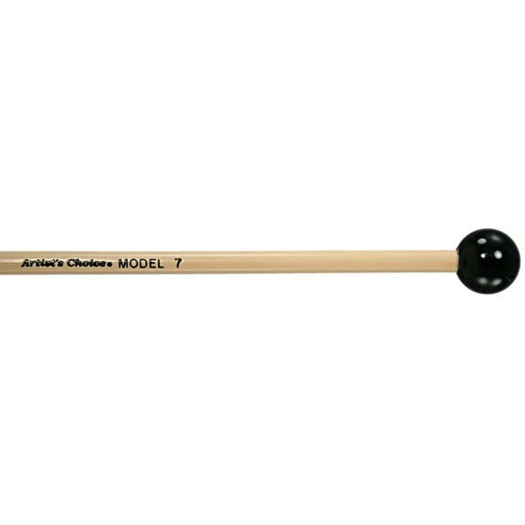 Grover Artist Choice Rattan Unwound Mallets - 7/8" Blk. Pheno