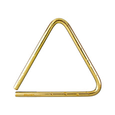 Grover Bronze Hammered Lite Triangle - 5" - Concert