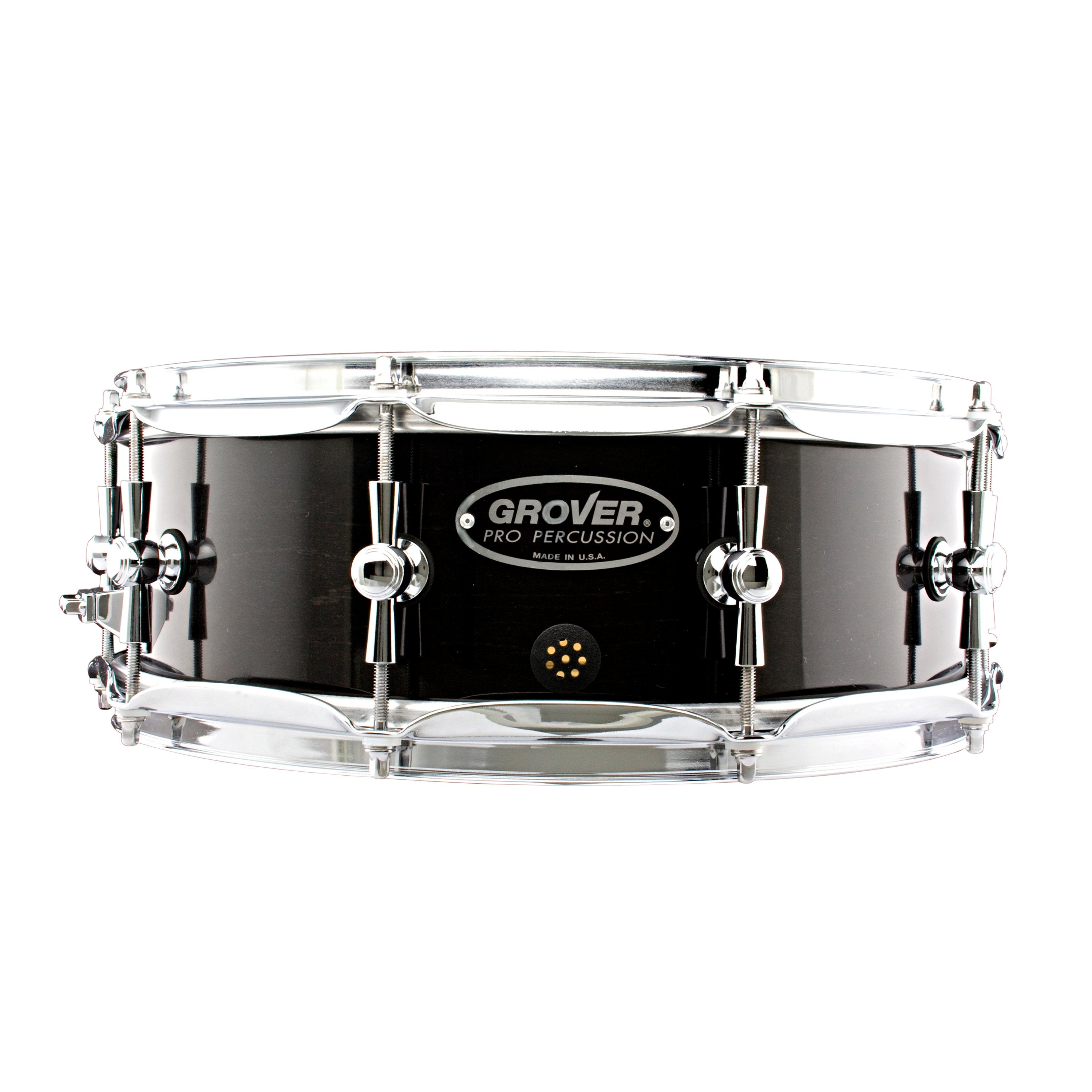 Grover GCX Concert Snare Drum with Case - 14" x 5" - Ebony
