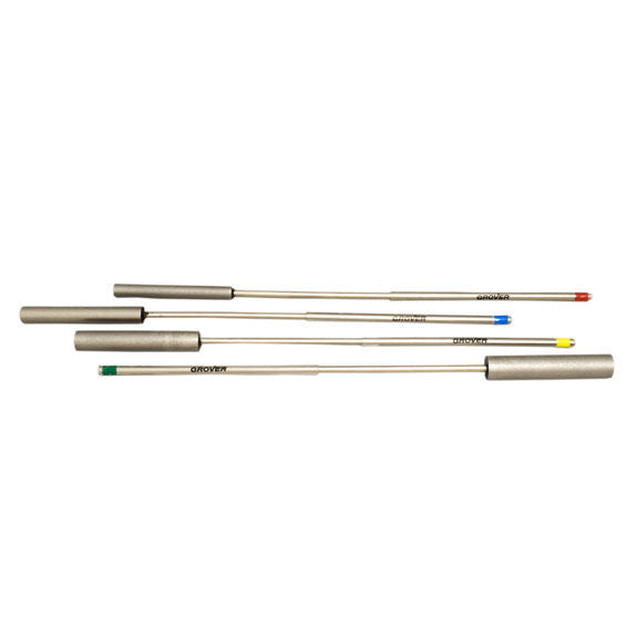 Grover Standard Tubular Triangle Beater Set With Case - TBTS