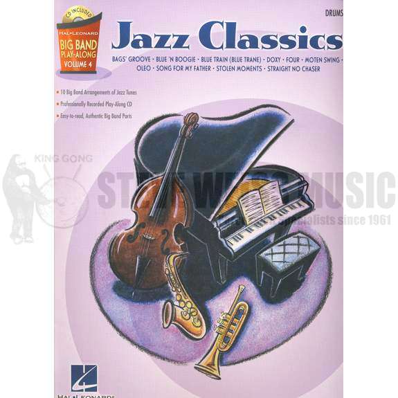 Hal Leonard Big Band Play-Along-Jazz Classics vol. 4 (bk/cd)