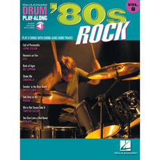 Hal Leonard Drum Play-Along-'80s Rock vol. 8 (bk/cd)