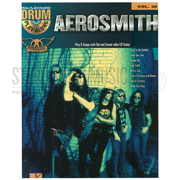 Hal Leonard Drum Play-Along-Aerosmith Volume 26 (CD)