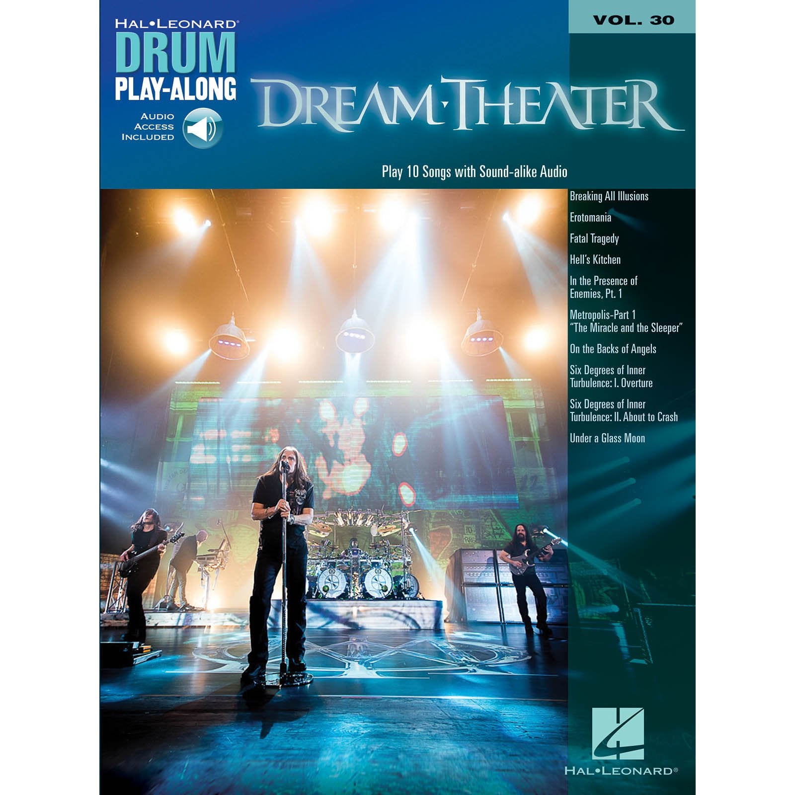 Hal Leonard Drum Play-Along Dream Theater vol. 30 (Audio Access Included)