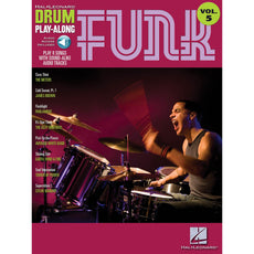 Hal Leonard-Drum Play-Along Funk vol. 5 (bk/cd)