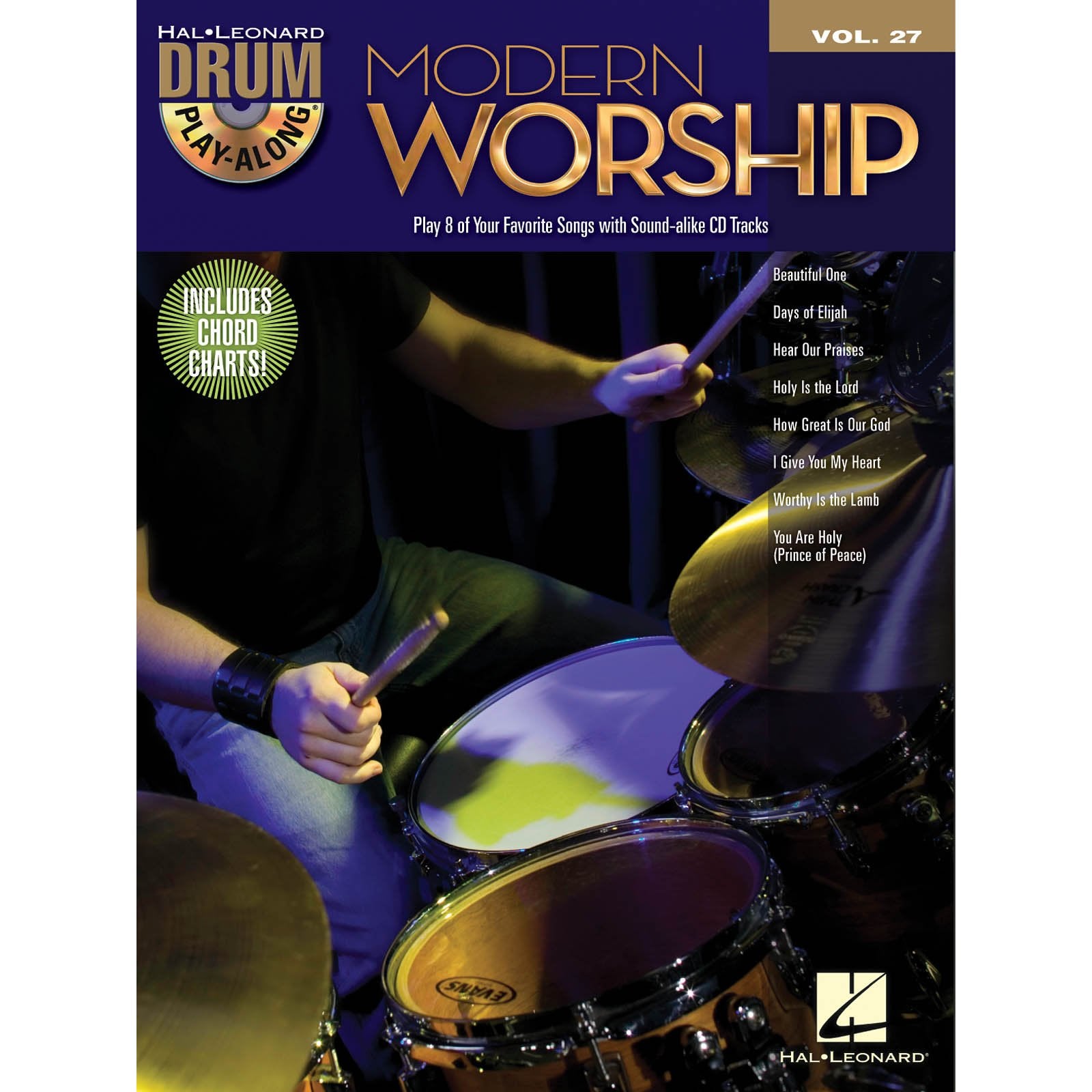 Hal Leonard Drum Play-Along - Modern Worship vol. 27 (w/cd)