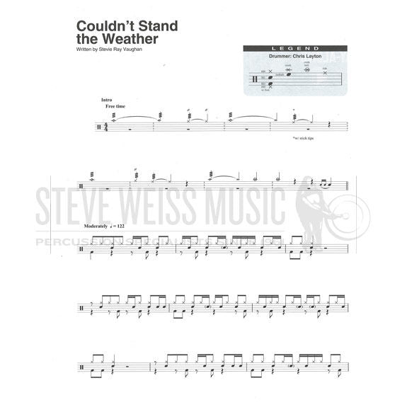 Hal Leonard Drum Play-Along-Stevie Ray Vaughan vol. 40 (Audio Access Included)