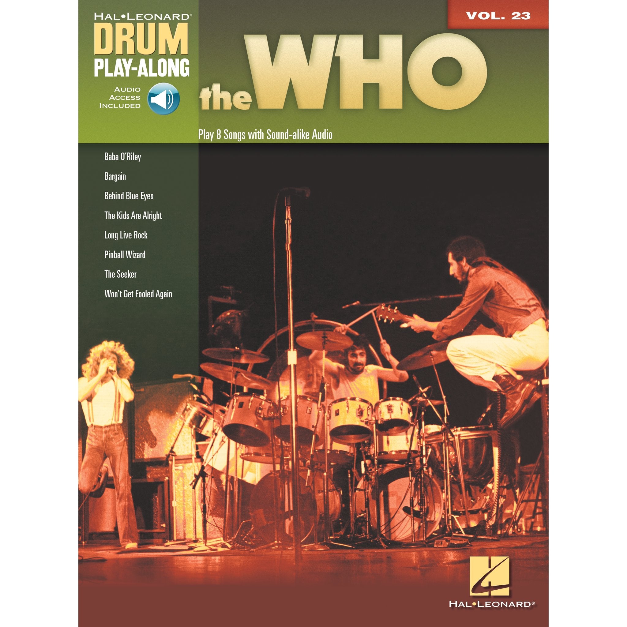 Hal Leonard Drum Play-Along-The Who vol. 23 (CD)