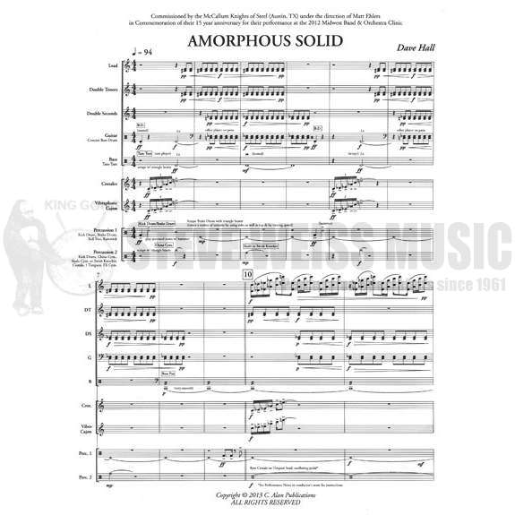 Hall-Amorphous Solid (SP)-V/Cro./ P/Steel drs.