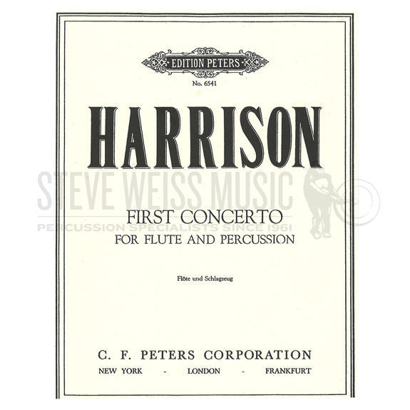 Harrison-First Concerto for Flute and Percussion(P)-P/FL