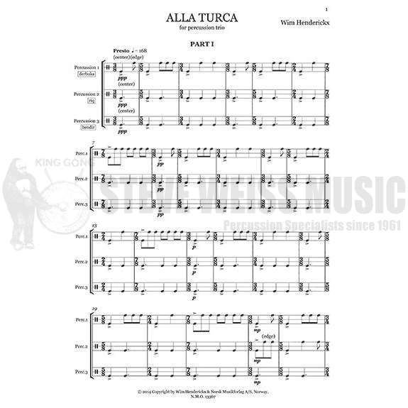 Henderickx-Alla Turca (SP)-P