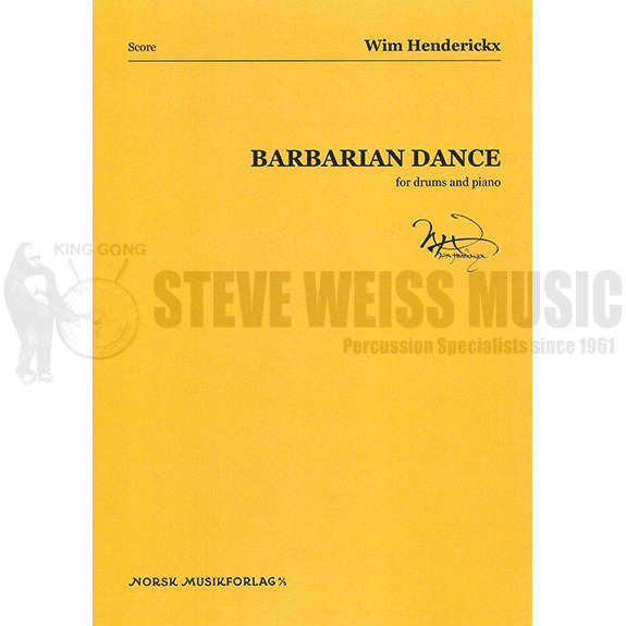 Hendrickx-Barbarian Dance (SP)-DS/PN