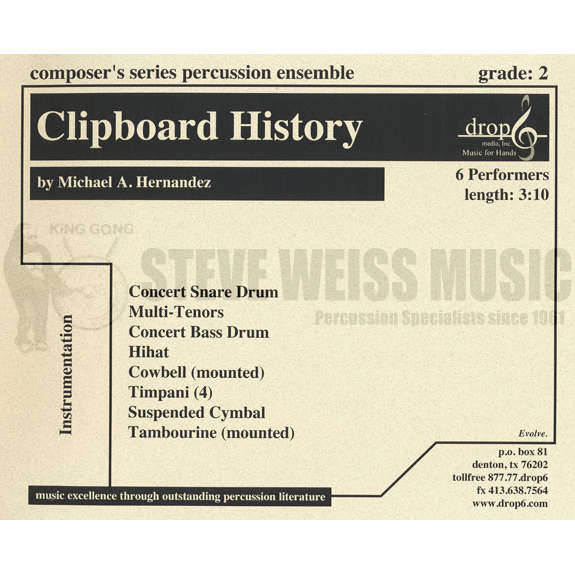 Hernandez-Clipboard History (SP)-4T/P