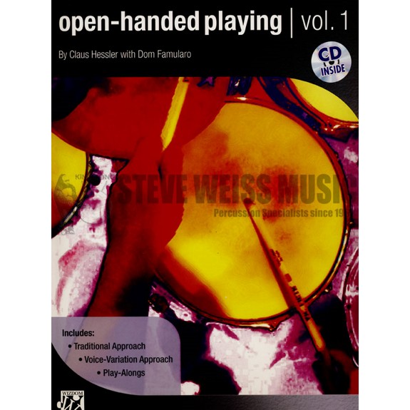 Hessler/Famularo-Open Handed Playing vol. 1 (CD)