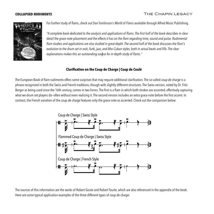 Hessler/Famularo-Collapsed Rudiments sample