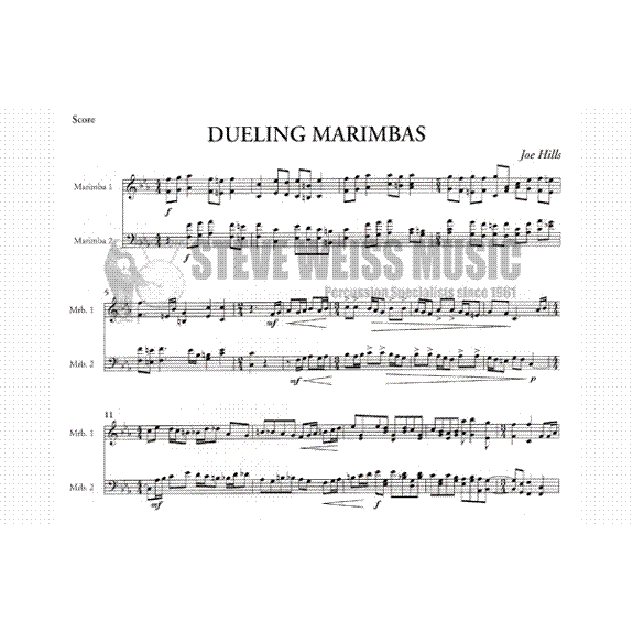 Hills-Dueling Marimbas (SP)-2M