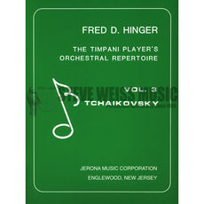Hinger-Timpani Player's Orchestral Repertoire Vol. III-Tchaikovsky