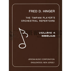 Hinger-Timpani Player's Orchestral Repertoire Vol. IV-Sibelius