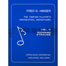 Hinger-Timpani Player's Orchestral Repertoire Vol. V-Strauss
