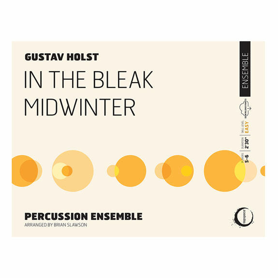 Holst-In the Bleak Midwinter arr. Slawson (SP)-B/V/M/opt. 4T/DS