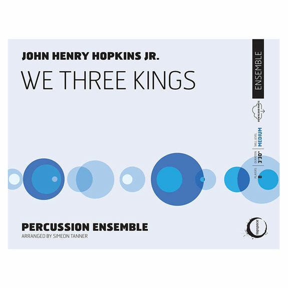 Hopkins-We Three Kings arr. Tanner (SP)-B/V/2M/P