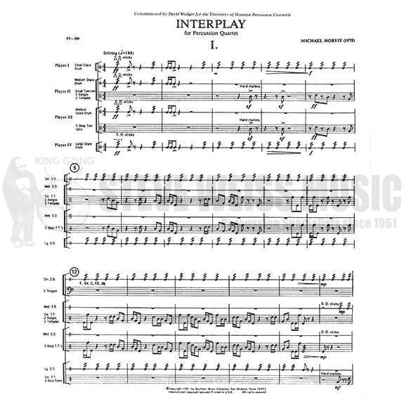 Horvit-Interplay(2S)-P/5T/X/2M/Crot/V