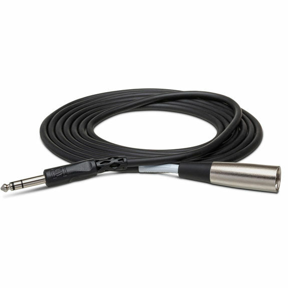 Hosa STX-110M Balanced Interconnect Cable -1/4" TRS Male to XLR Male Cable 10-foot