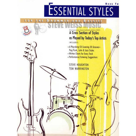 Houghton/Warrington-Essential Styles Book 2 (w/CD)