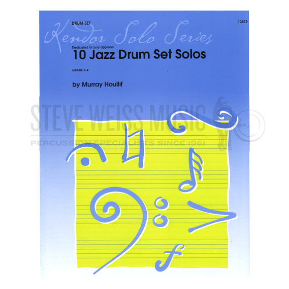 Houllif-10 Jazz Drum Set Solos-DS