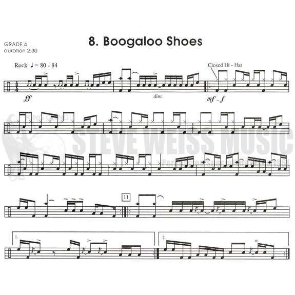Houllif-Contest Solos for the Intermediate Drumset Player-DS