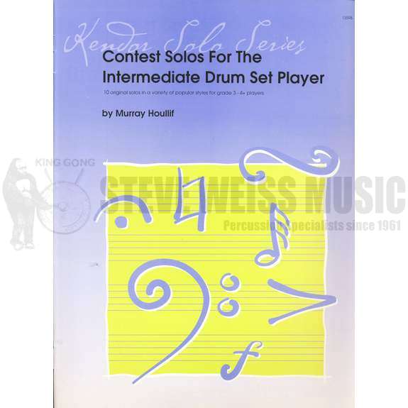 Houllif-Contest Solos for the Intermediate Drumset Player-DS