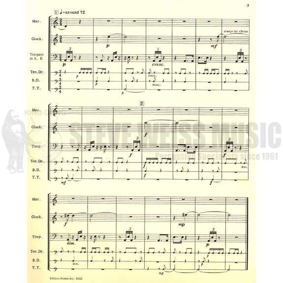 Hovhaness-October Mountain (SP)-P/3T/M/B