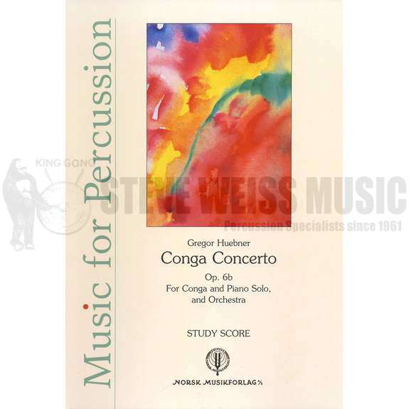 Huebner-Conga Concerto Op. 6b (StS)-solo congas/4T/M/P/ Orch.