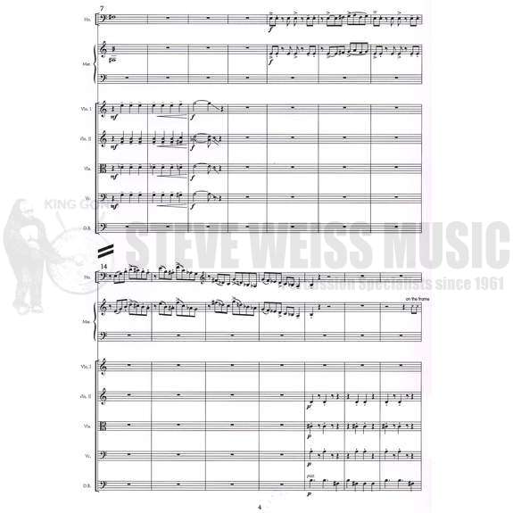 Huebner-Latin Suite Op. 12 (StS)-M/HN/string orch.