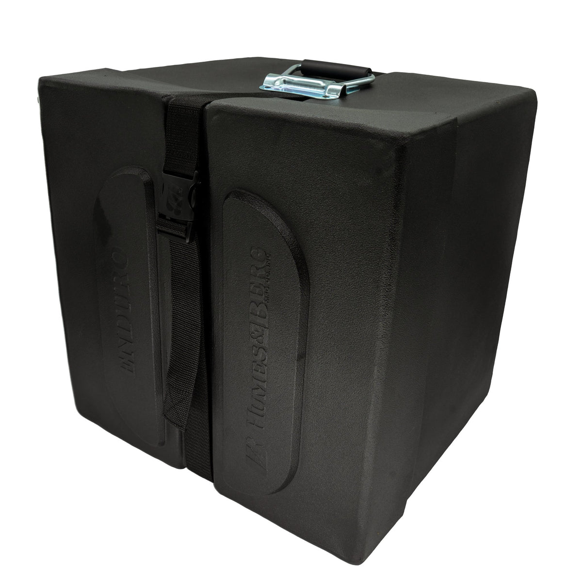 Humes & Berg Enduro Square Marching Snare Drum Case with Foam DR579BKSP