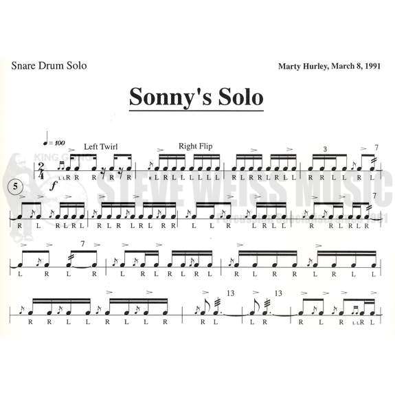 Hurley-Sonny's Solo-SD