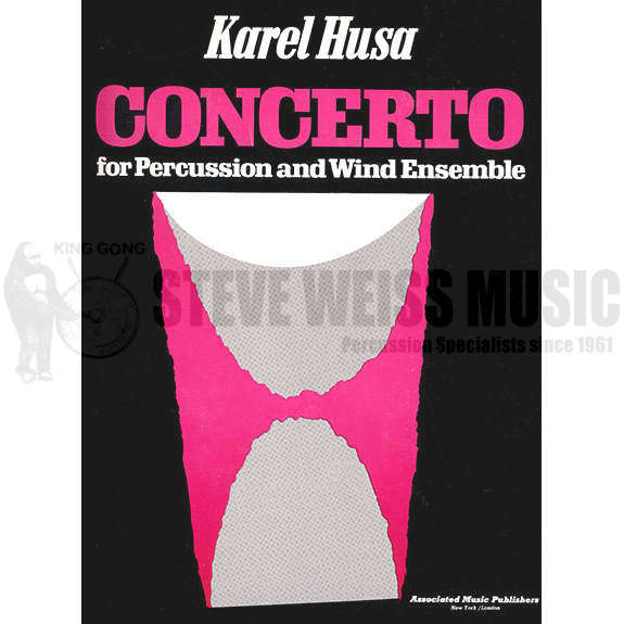 Husa-Concerto/Perc/Wind Ens (SP) -P/3T/V/M/X/2B/2C-Wind Ensemble