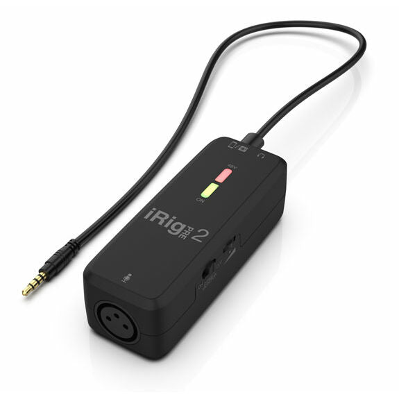 IK Multimedia iRig Pre 2 Mobile Microphone Interface | Steve Weiss