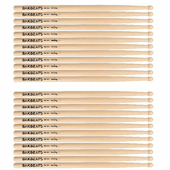 Innovative BB-MS Bakbeats Marching Snare Drumsticks (12 Pair)