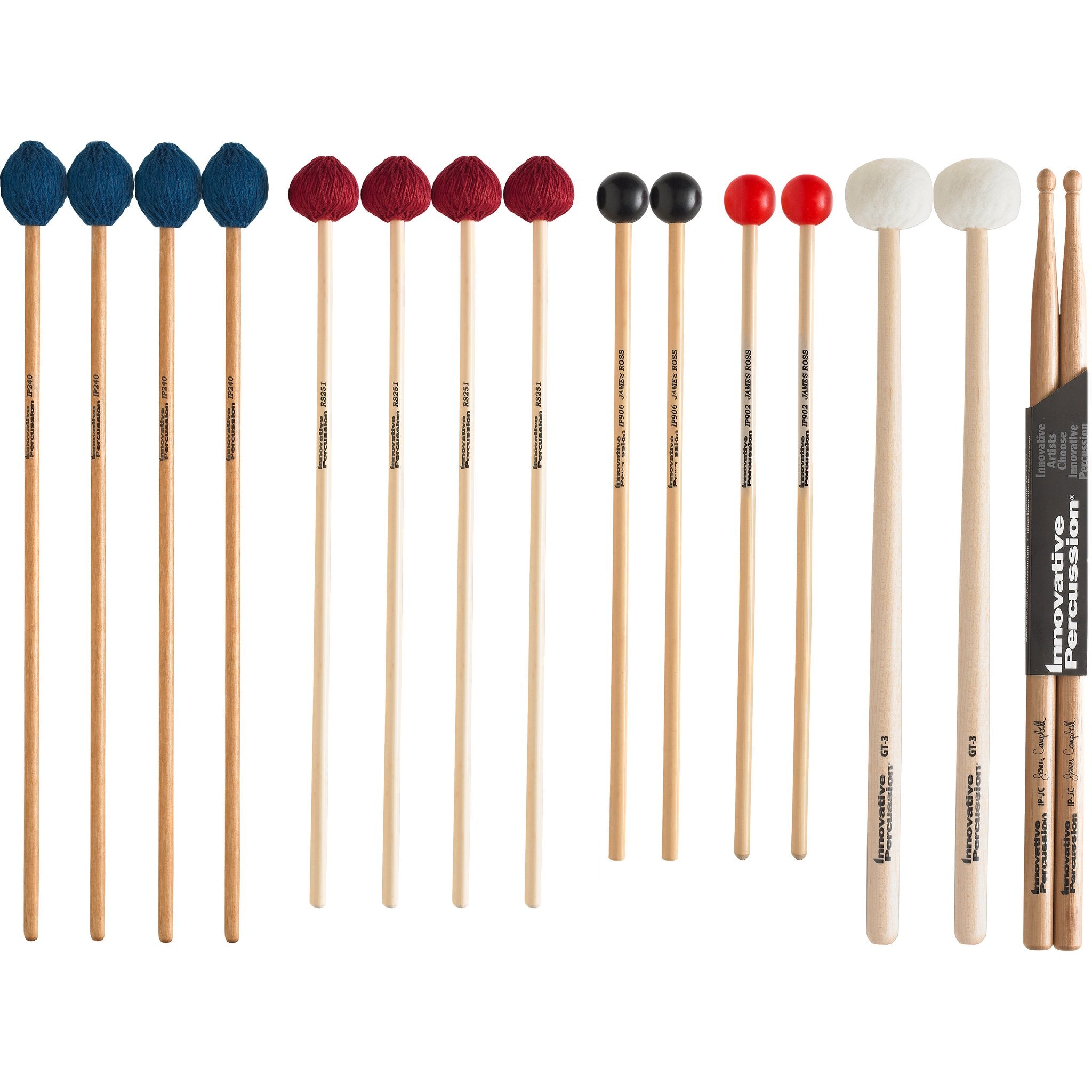 Innovative Percussion FP3 College Primer Mallet Pack